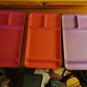 Tupperware plates